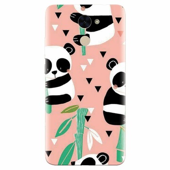 Husa silicon pentru Huawei Nova Lite Plus, Baby Panda 001 Husa silicon pentru Huawei Nova Lite Plus, Baby Panda 001