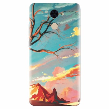 Husa silicon pentru Huawei Y7 Prime 2017, Artistic Landscape Husa silicon pentru Huawei Y7 Prime 2017, Artistic Landscape