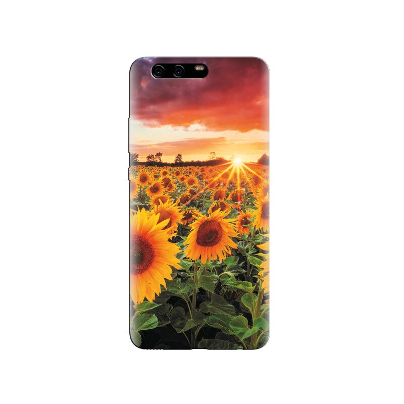 Husa Huawei P10 PLUS Yellow Sunflower Landscape Farm