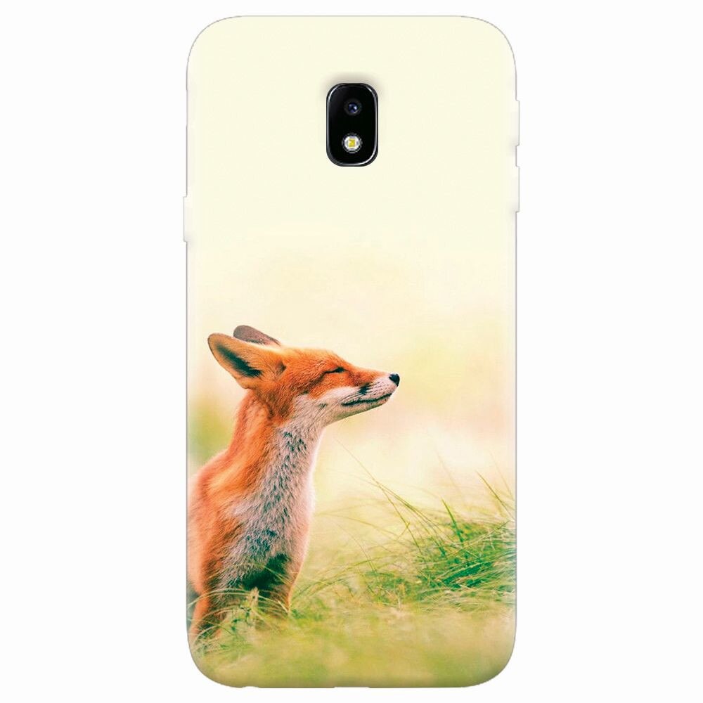 Husa silicon pentru Samsung Galaxy J7 2017, Fox Scenting Breeze