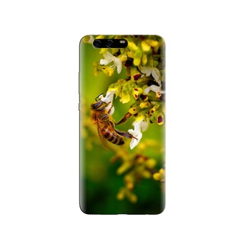 Husa Huawei P10 Bee Macro Flower Husa Huawei P10 Bee Macro Flower