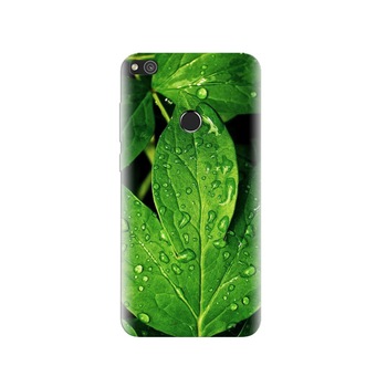 Husa Huawei P8 Lite 2017 Morning Dew Green Leaf Husa Huawei P8 Lite 2017 Morning Dew Green Leaf