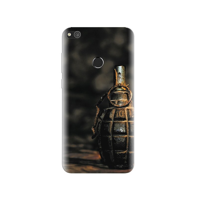 Husa Huawei P8 Lite 2017 Military Bomb Weapon Background