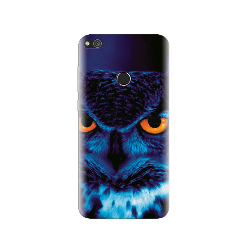 Husa Huawei P8 Lite 2017 Blue Owl Bird Eyes Hd Images