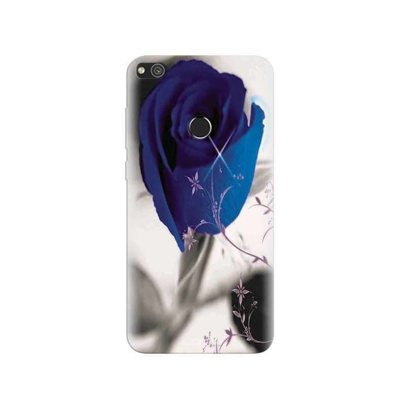 Husa Huawei P8 Lite 2017 Happy Rose Day Images With Blue Rose