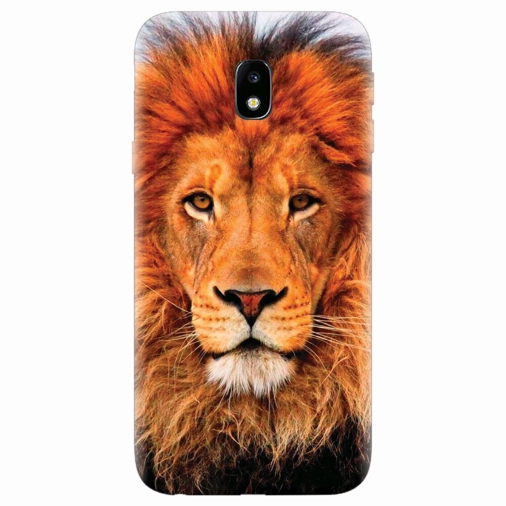 Husa silicon pentru Samsung Galaxy J7 Pro 2017, Colorful Lion4