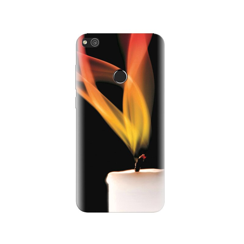 Husa Huawei P8 Lite 2017 Candle Flame Background Close Up Photoshoot