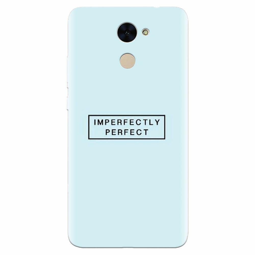 Husa silicon pentru Huawei Y7 Prime 2017, Imperfectly Perfect