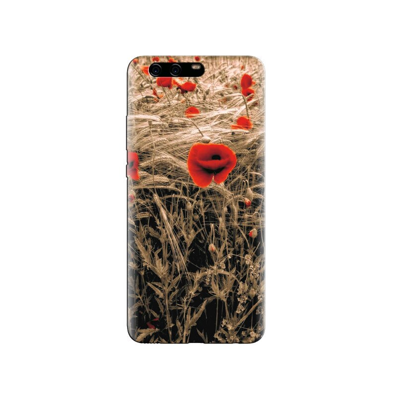 Husa Huawei P10 PLUS Animated Orange Flower Background