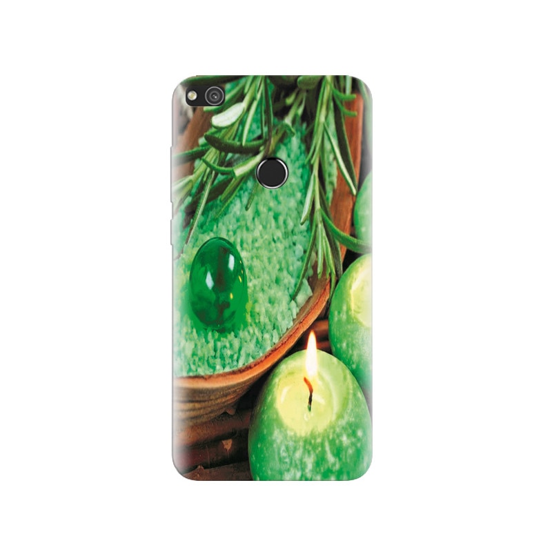 Husa Huawei P8 Lite 2017 Good Night With Green Lighting Candles