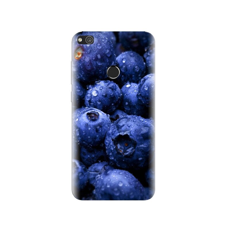 Husa Huawei P8 Lite 2017 Hd Blueberries Fruit Water Drops