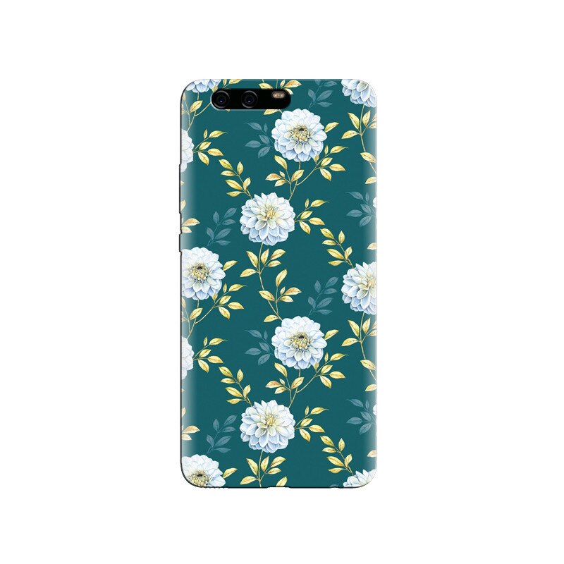 Husa Huawei P10 PLUS Animated White Flower