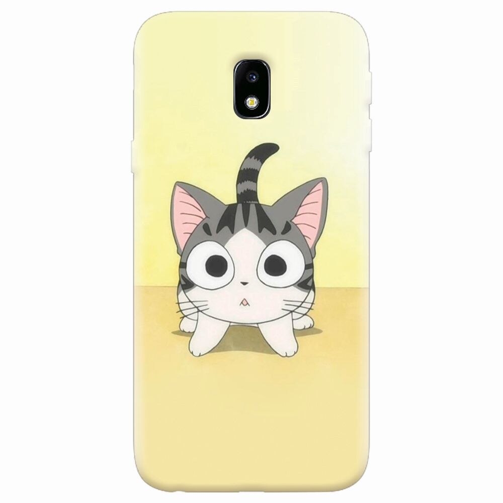 Husa silicon pentru Samsung Galaxy J7 2017, Cute Ktty