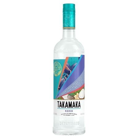 Rom Takamaka Coconut, alb, 0.7l