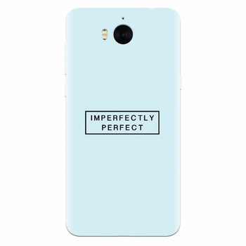 Husa silicon pentru Huawei Y6 2017, Imperfectly Perfect Husa silicon pentru Huawei Y6 2017, Imperfectly Perfect