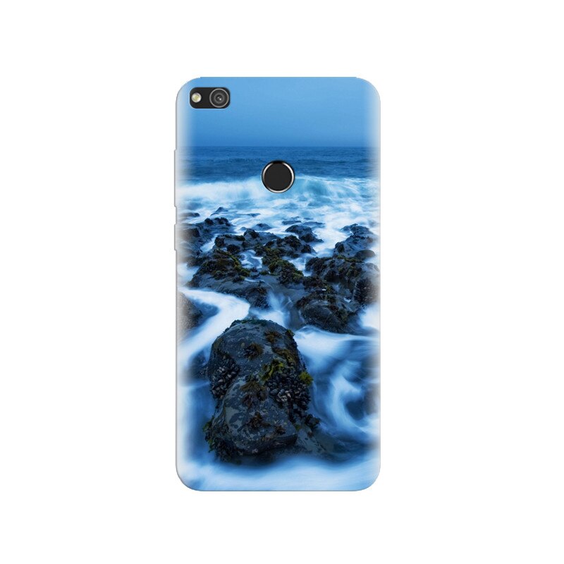 Husa Huawei P8 Lite 2017 Sea Rocks Covered In Mist