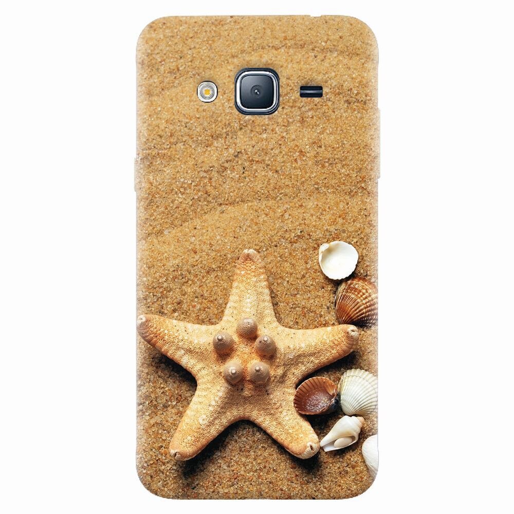 Husa silicon pentru Samsung Galaxy J7 2015, Sea Shells