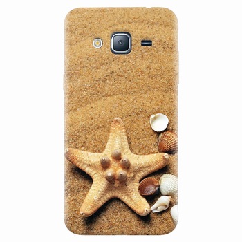 Husa silicon pentru Samsung Galaxy J7 2015, Sea Shells Husa silicon pentru Samsung Galaxy J7 2015, Sea Shells