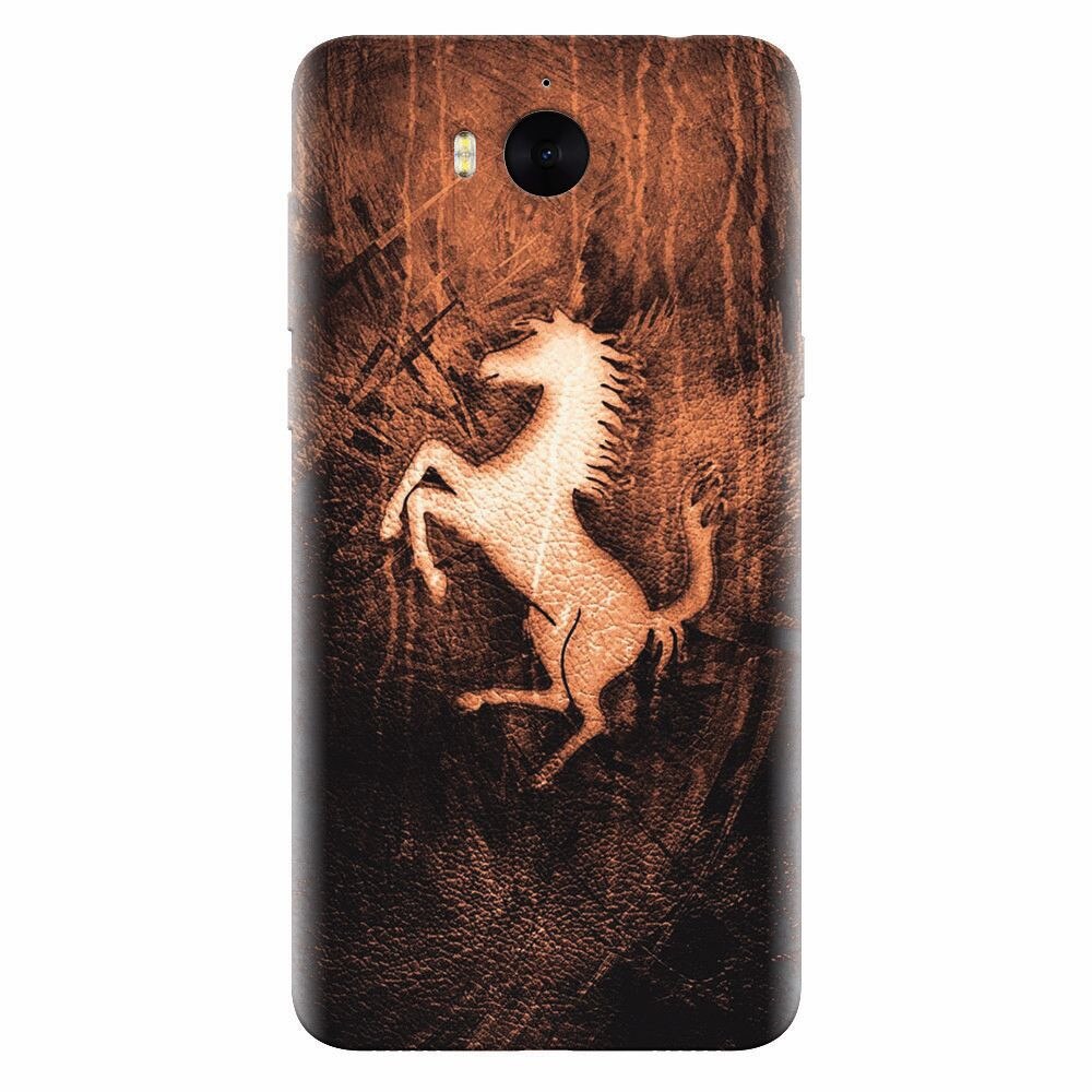 Husa silicon pentru Huawei Y6 2017, Amazing Horse