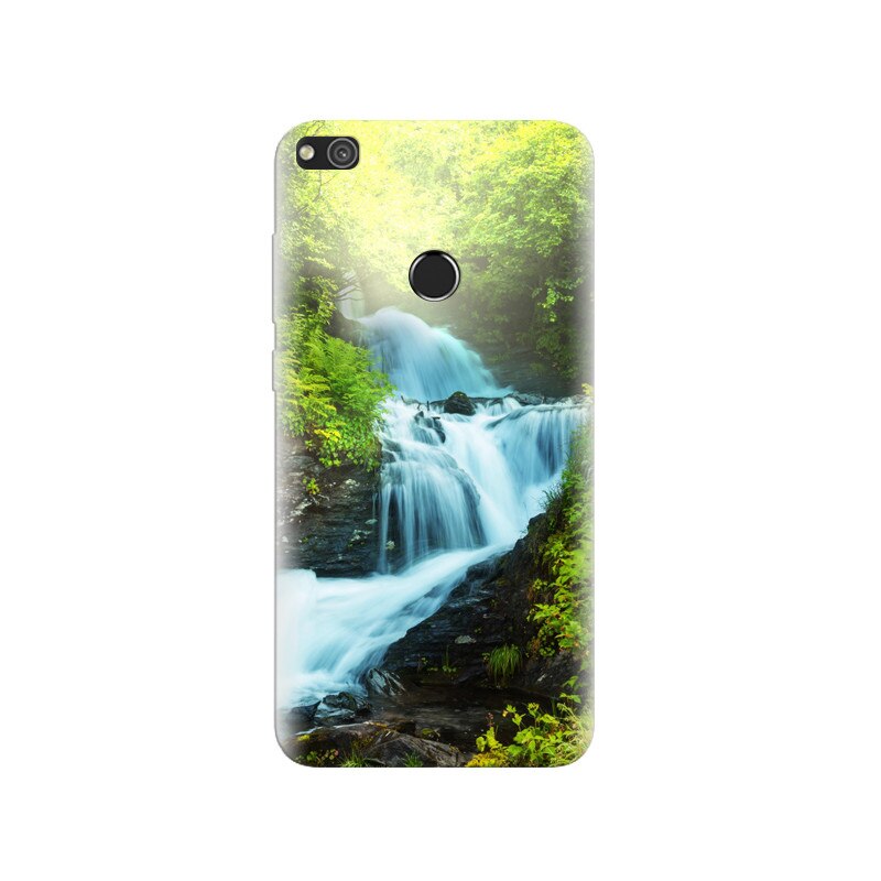 Husa Huawei P8 Lite 2017 Forest River Stream Ferns Herbs