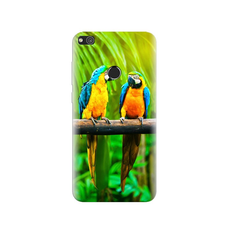 Husa Huawei P8 Lite 2017 Forest Parrots Color