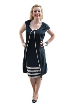 Rochie deosebita pentru ocazie,D&J Exclusive,, Negru -Pudra Rochie deosebita pentru ocazie,D&J Exclusive,, Negru -Pudra