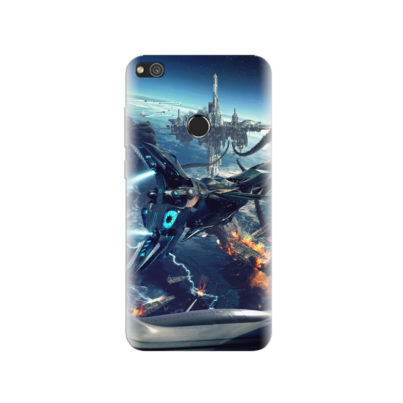 Husa Huawei P8 Lite 2017 Fantasy Spaceship Floating City