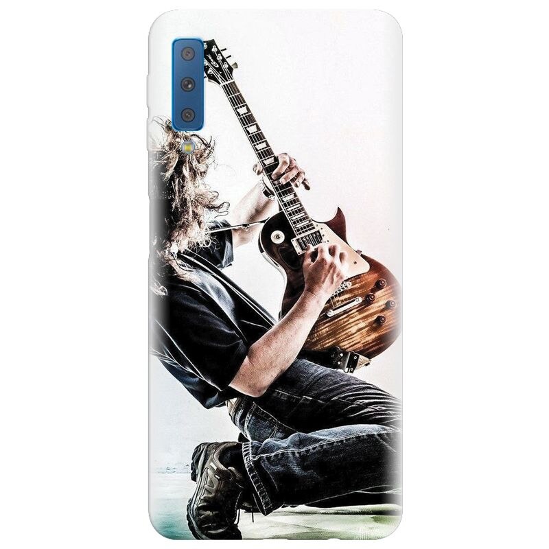 Husa silicon pentru Samsung Galaxy A7 2018, Rock Star