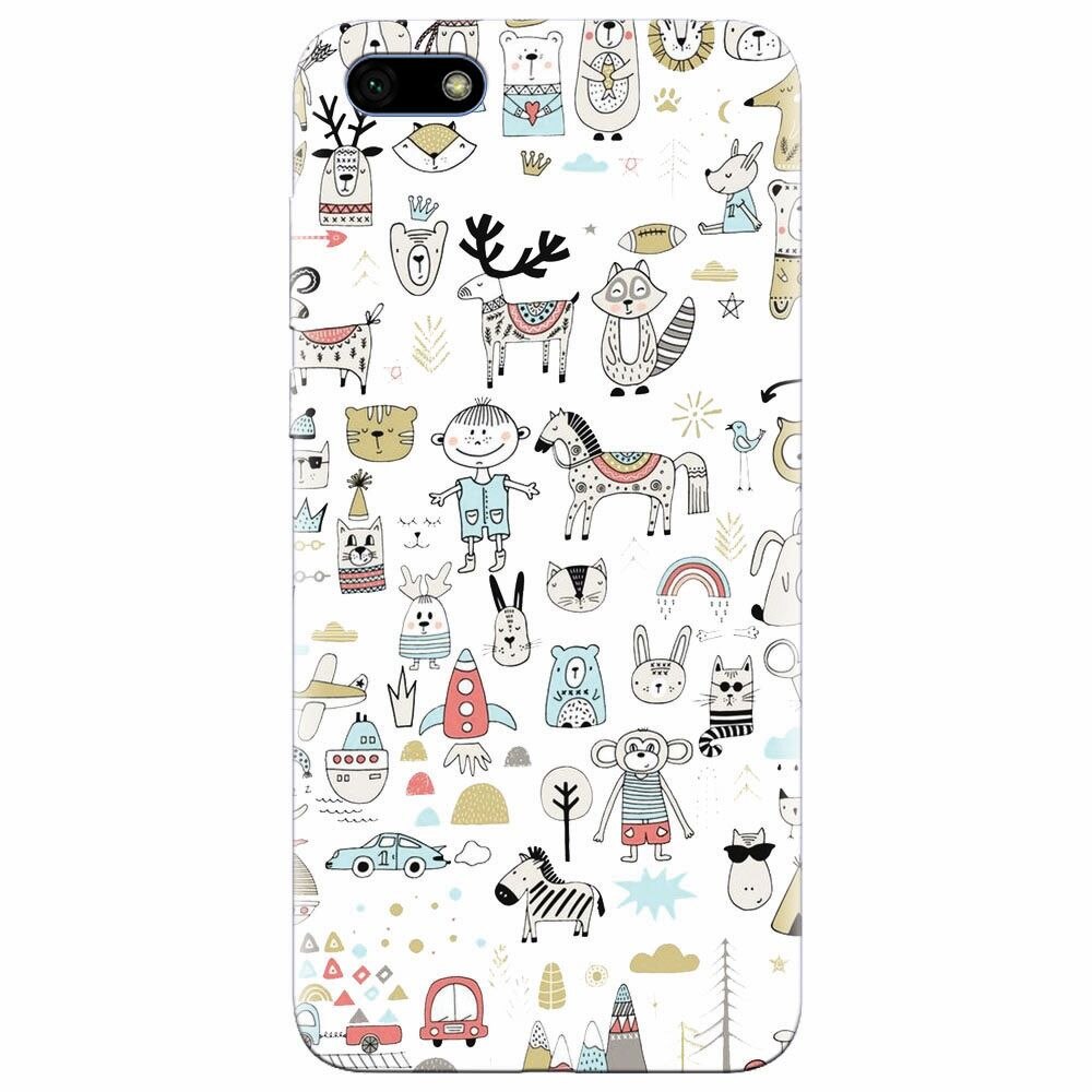 Husa silicon pentru Huawei Y5 Prime 2018, Toys