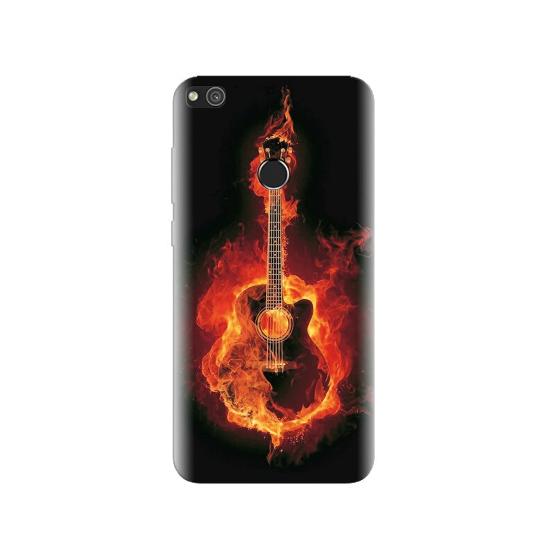 Husa Huawei P8 Lite 2017 Fire Guitar Backgrounds