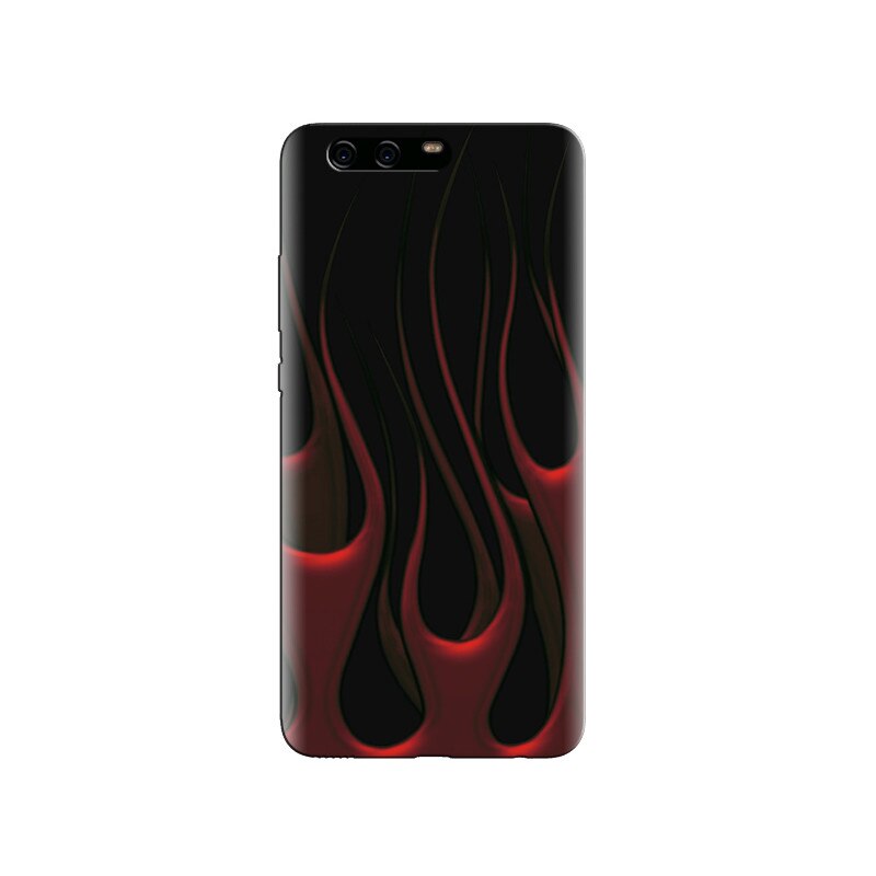 Husa Huawei P10 PLUS Cool Red Abstract High Qaulity Images