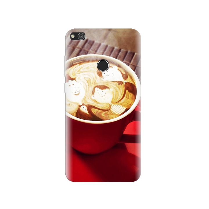 Калъф Huawei P8 Lite 2017 Family в кафе пяна Htc One