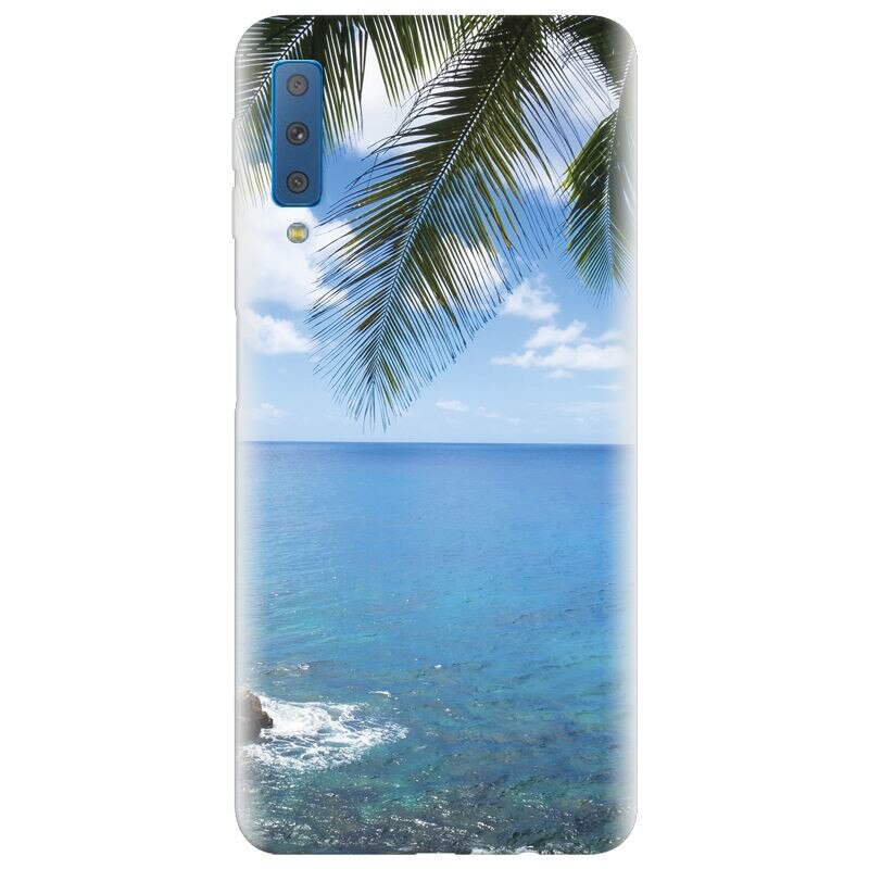 Husa silicon pentru Samsung Galaxy A7 2018, Coastline