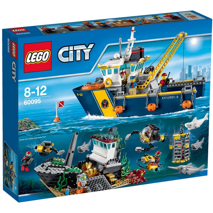 LEGO® City Navă de explorare în largul mării 60095