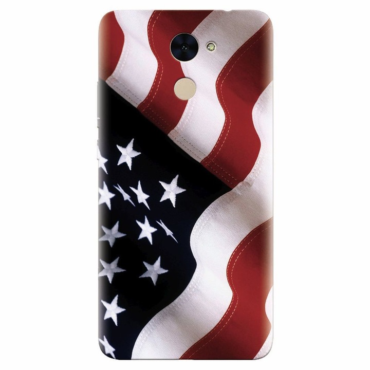 Силиконов кейс за Huawei Enjoy 7 Plus, американски
