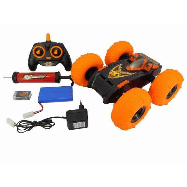 Masina offroad cu telecomanda si cu roti gonflabile Orange