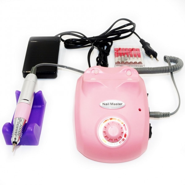 Pila Profesionala A200, 35000 RPM manichiura/pedichiura, Roz