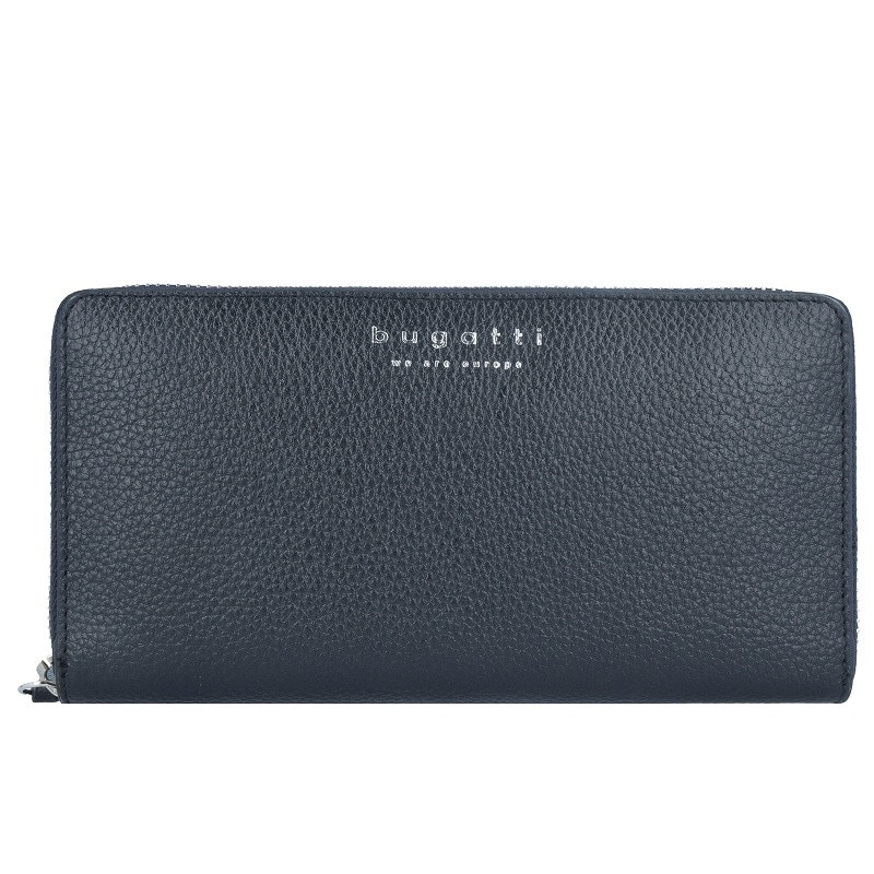 Portofel din piele Linda 18CC, Bugatti, Negru