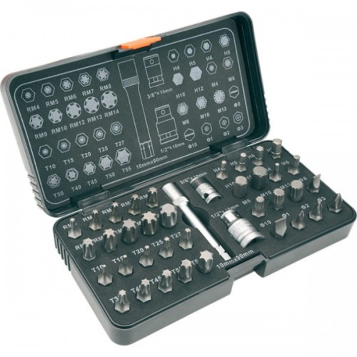 Csavarhúzó bitek tartóval, 40 db NEO TOOLS 06-107