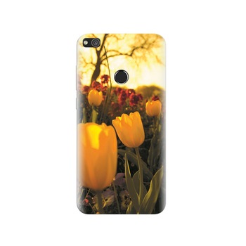 Husa Huawei P8 Lite 2017 Yellow Tulips Flower Close Up Photoshoot Husa Huawei P8 Lite 2017 Yellow Tulips Flower Close Up Photoshoot