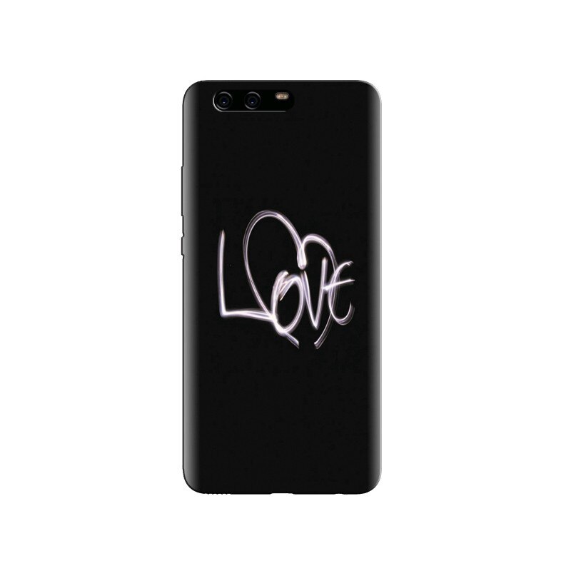 Husa Huawei P10 PLUS Black And White Love Tag High Resolutions