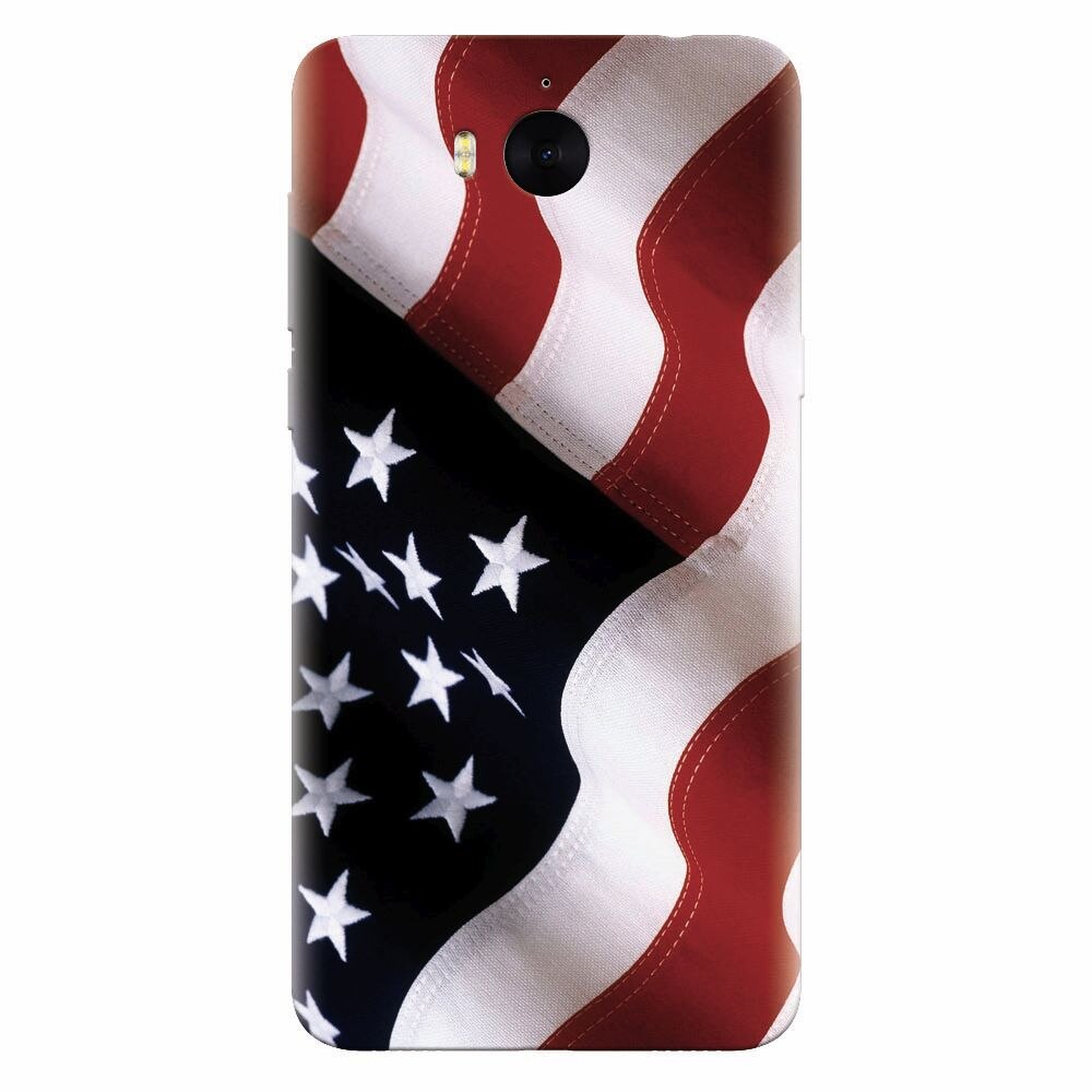 Husa silicon pentru Huawei Y6 2017, American