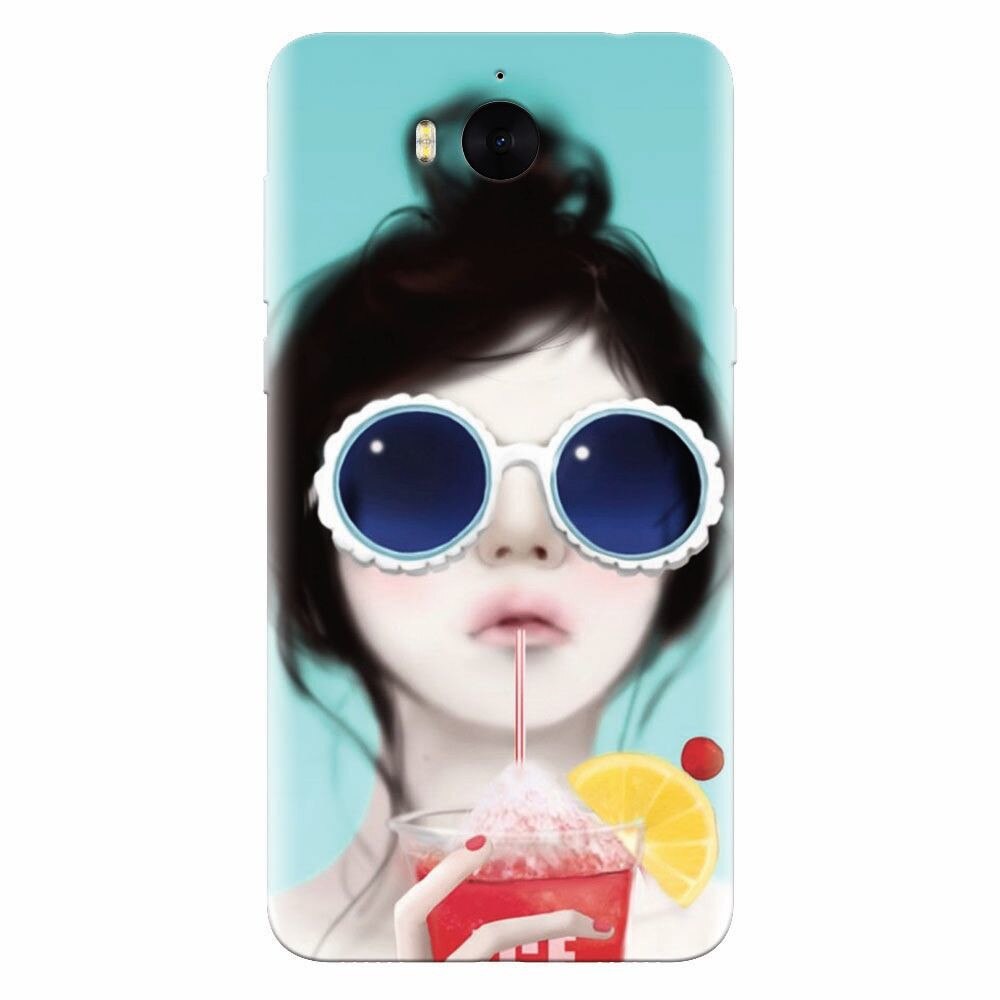 Husa silicon pentru Huawei Y6 2017, Cute Girly 001