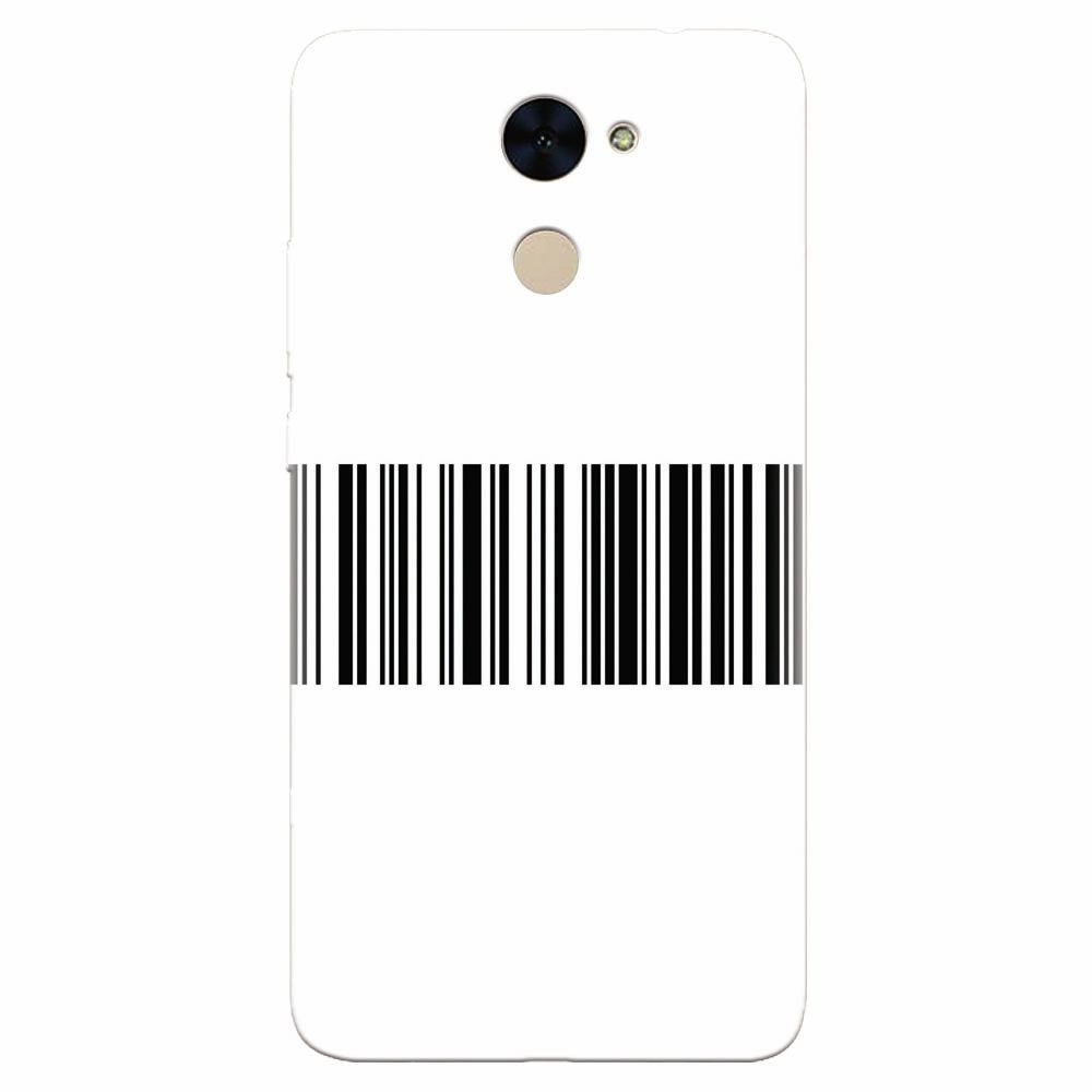 Husa silicon pentru Huawei Enjoy 7 Plus, Bar Code