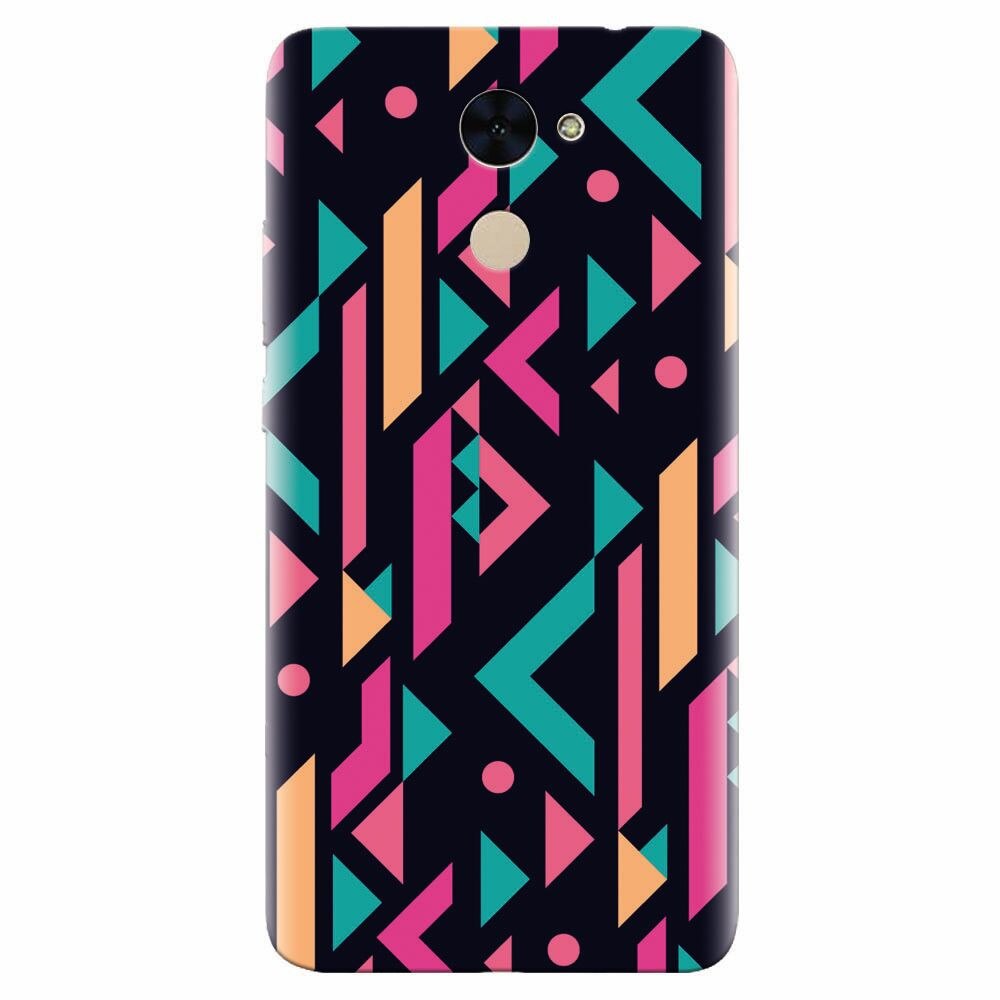 Husa silicon pentru Huawei Nova Lite Plus, Alien Geometrics