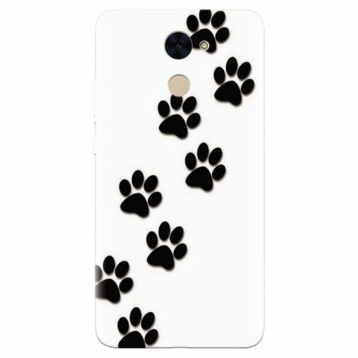 Силиконов кейс съвместим с Huawei Enjoy 7 Plus, Dog Mark
