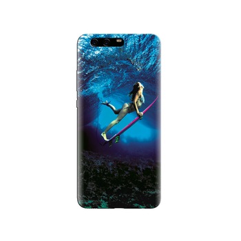 Husa Huawei P10 PLUS Bikini Hot Girl Swim Under Waters Husa Huawei P10 PLUS Bikini Hot Girl Swim Under Waters