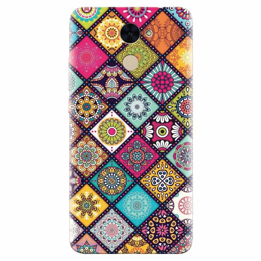 Husa silicon pentru Huawei Nova Lite Plus, Mandala Pattern