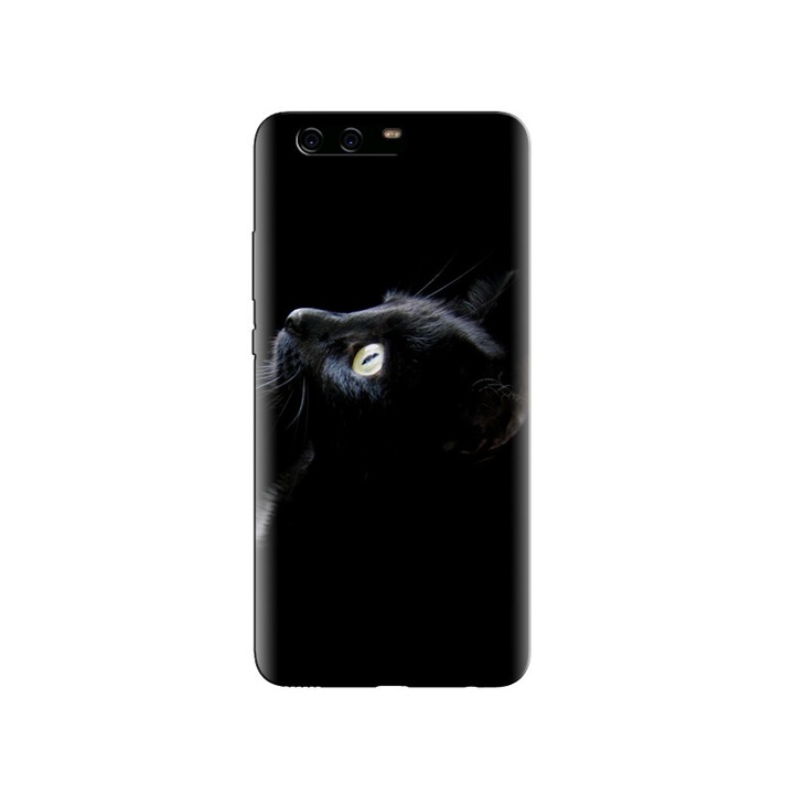 Husa Huawei P10 Black Cat