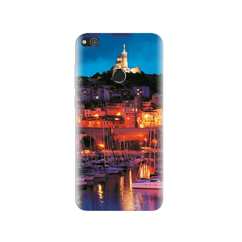 Husa Huawei P8 Lite 2017 Marseillie Port Church At Night
